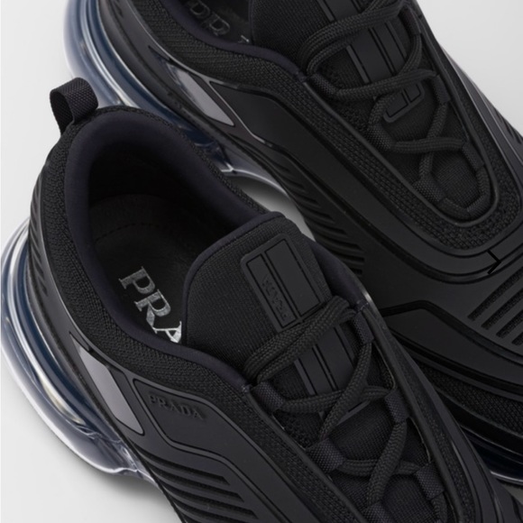 New with tags. Prada Cloudbust Air black sneakers - Picture 3 of 11